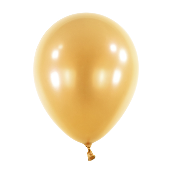 Balóny zlaté metalické 27