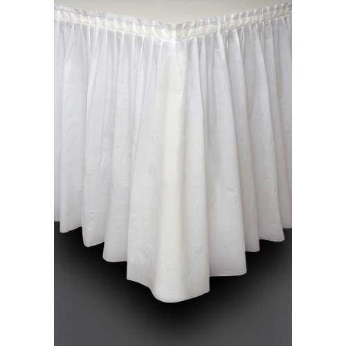 Rautová sukně igelitová - Bílá 73 x 426 cm