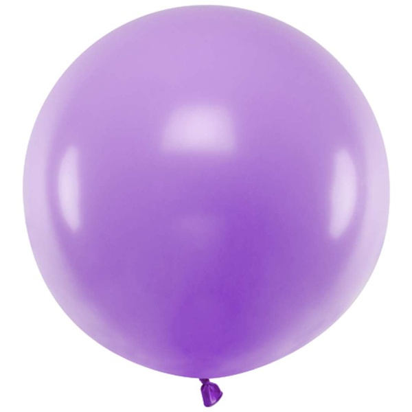 Balón latexový pastelový levandulový 60 cm