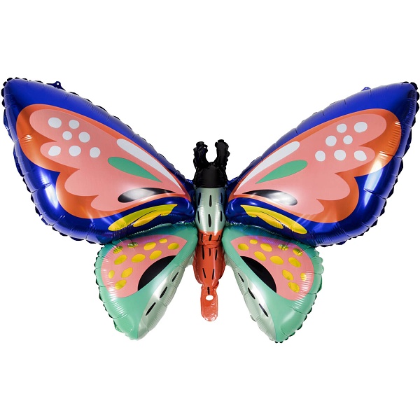 Balónek fóliový Motýl 88 x 54 cm